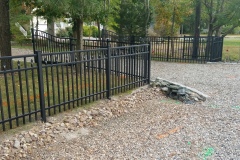 Aluminum fence