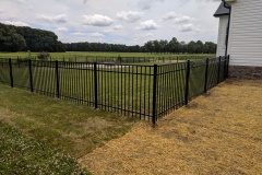 Aluminum fence