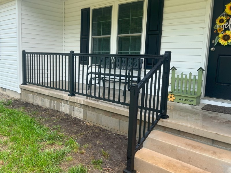 Black railing