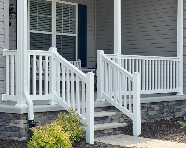 Porch-railing