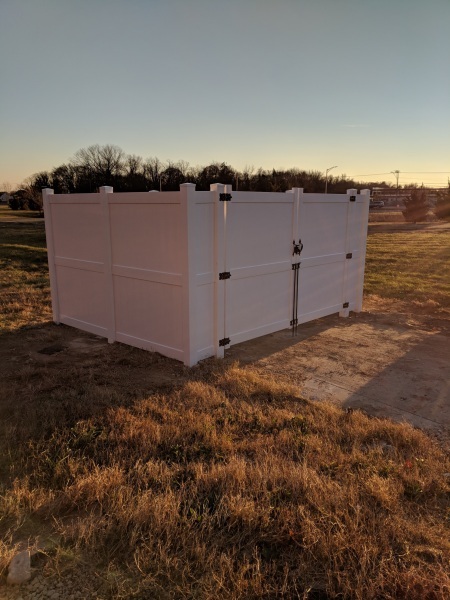 Dumpster-Enclosure