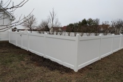 vinyl privacy fence