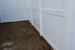 privacy fence installation in Milford Delaware Ashleyfence llc