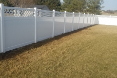 privacy fence installation in Milford Delaware Ashleyfence llc