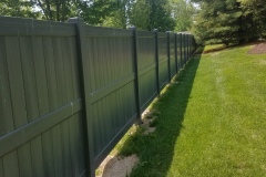 privacy fence installation in Milford Delaware Ashleyfence llc