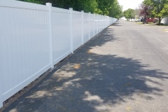 privacy fence installation in Milford Delaware Ashleyfence llc