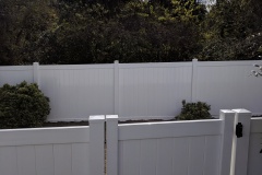  vinyl privacy fence  