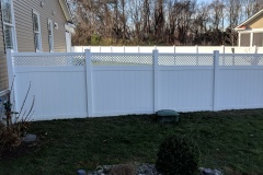  vinyl privacy fence  