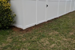  vinyl privacy fence  