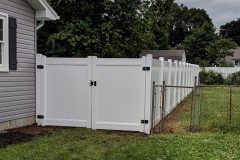  vinyl privacy fence  