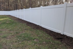 vinyl privacy fence