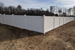 vinyl privacy fence