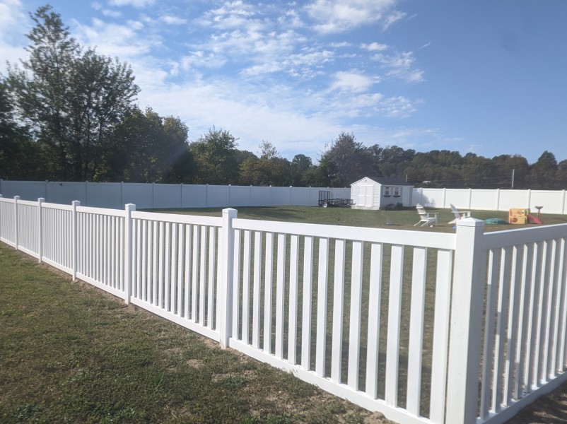 white picket fence