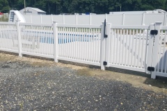 white picket fence