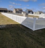 white picket fence