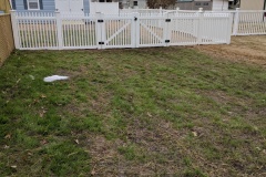 white picket fence