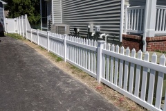 white picket fence