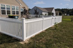 white picket fence