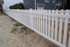 white picket fence