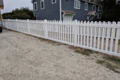 white picket fence