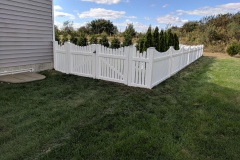 white picket fence