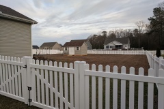 white picket fence