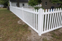 white picket fence