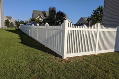 white picket fence