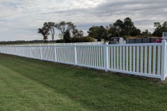 white picket fence